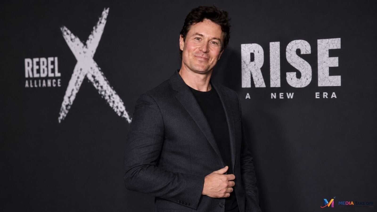 Ed Poulter, Will Poulter’s brother, attending the Rise: A New Era event